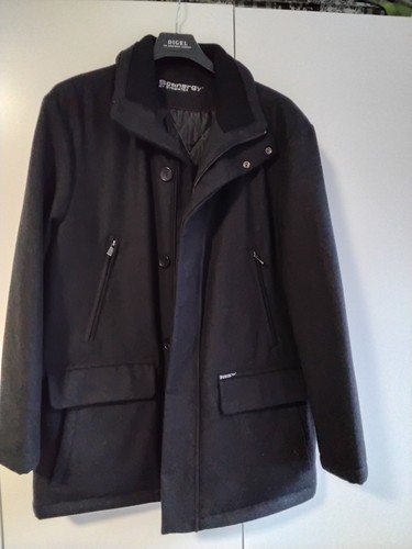 Herren kurzmantel schwarz - herren,